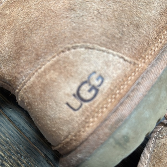 🟤 UGG Neumel Chestnut Suede Boots Men Size 11 - Picture 6 of 6
